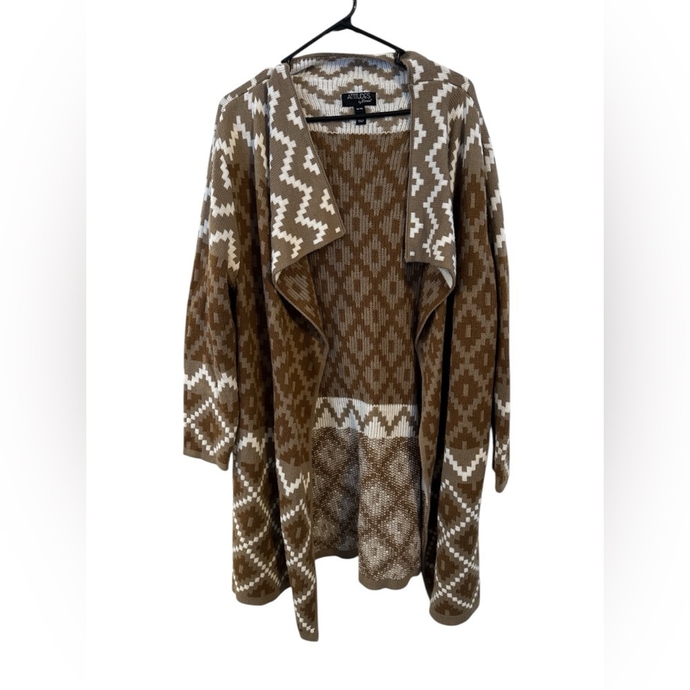 Attitudes by Renee Brown and White Cardigan